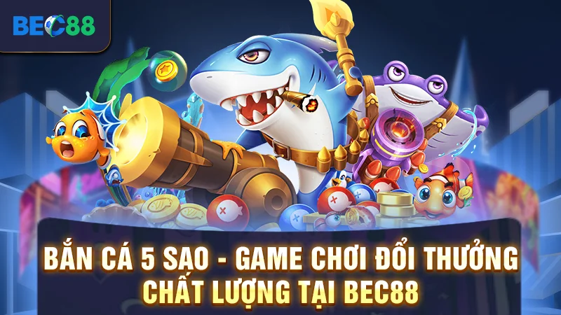 Bắn Cá 5 Sao - Game Chơi Đổi Thưởng Chất Lượng Tại BEC88