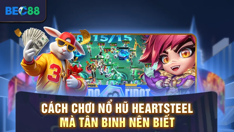 Nổ Hũ Heartsteel - Khám Phá Siêu Phẩm Slot Hot 2025 3 Cách chơi nổ hũ Heartsteel mà tân binh nên biết