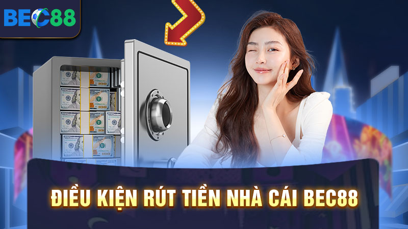 Hướng Dẫn Rút Tiền BEC88 Về Túi Nhanh Chóng Chỉ Sau 5 Phút 2 Điều kiện rút tiền nhà cái BEC88