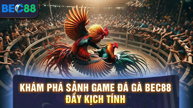 Khám phá sảnh game đá gà BEC88 đầy kịch tính 