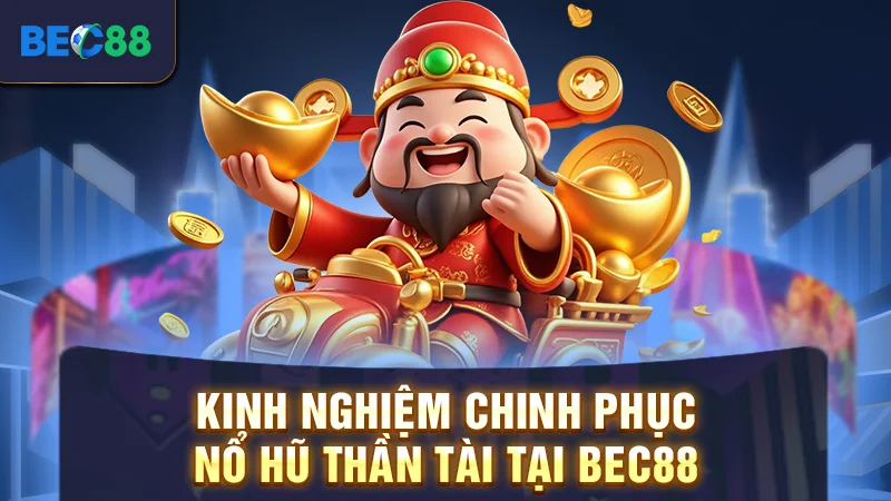 Nổ Hũ Thần Tài BEC88 - Thử Vận May, Đổi Đời Nhanh Chóng 3 Kinh nghiệm chinh phục nổ hũ thần tài tại BEC88