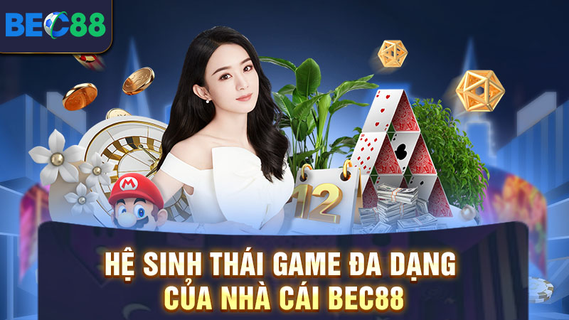 Hệ sinh thái Game đa dạng của nhà cái BEC88
